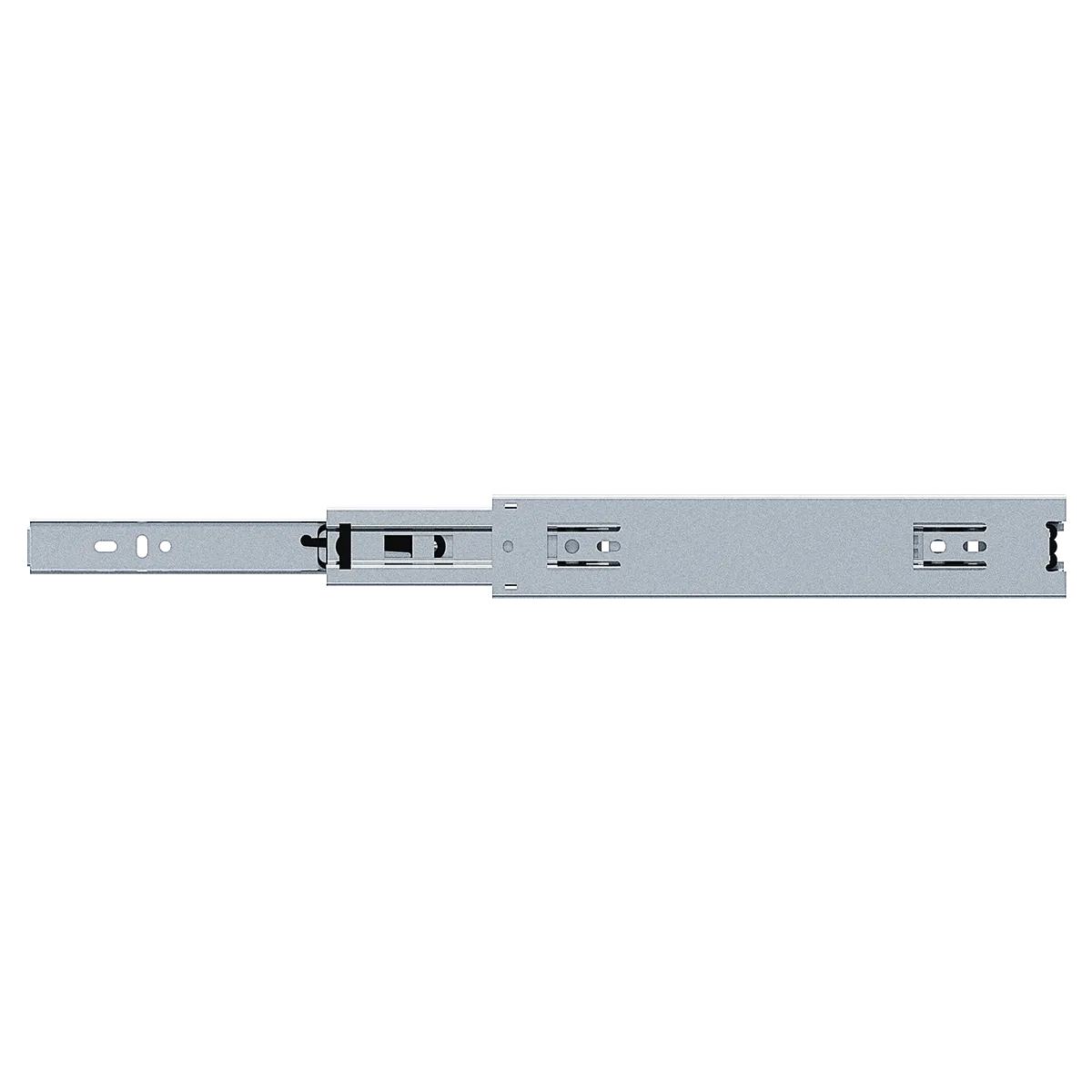 10-inch Full-extension Ball-bearing Drawer Slide, 100 Lbs Capacity (Pair)