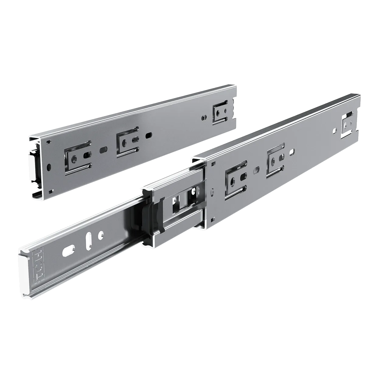 12-inch Full-extension Ball-bearing Drawer Slide, 100 Lbs Capacity (Pair)