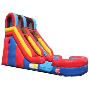 15'H Red Water Slide Wet n Dry
