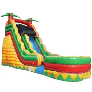 19'H Volcano Water Slide Wet n Dry