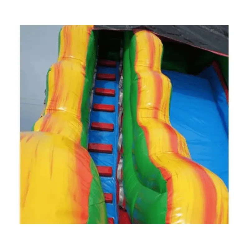 19'H Volcano Water Slide Wet n Dry