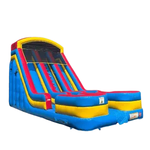 21' Dual Lane Wet/Dry Slide