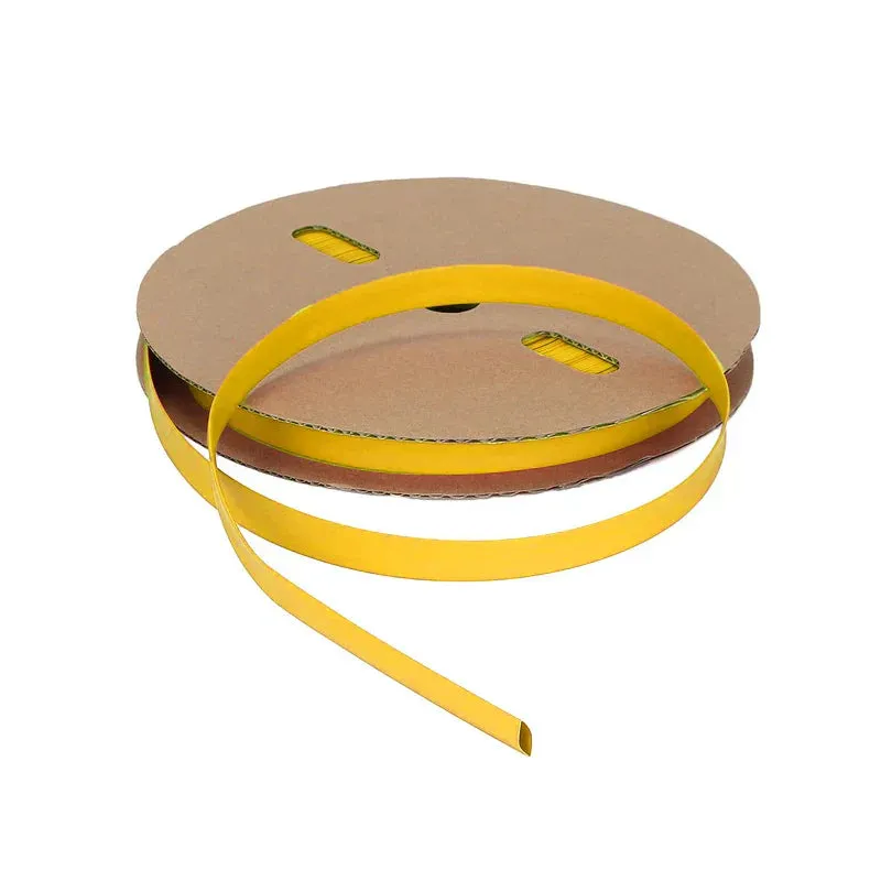 2:1 - Single Wall Polyolefin - Heat Shrink Tubing - Yellow