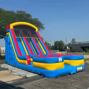 21'H Dual Lane Water Slide Wet n Dry