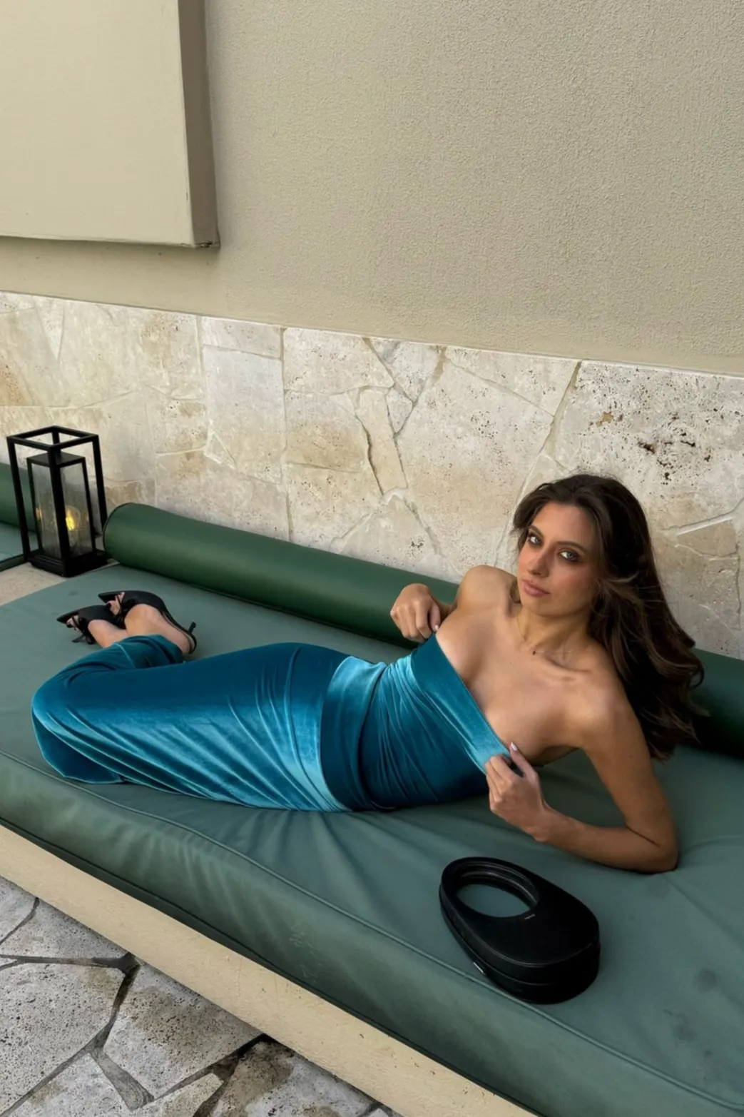 7th & York Camryn Maxi (Teal)