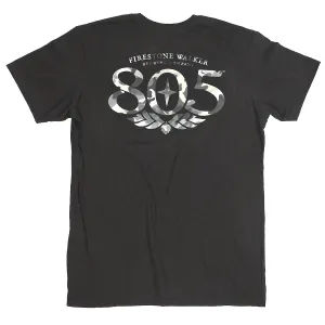 805 Premier Original Heavyweight Tee - Black/Camo