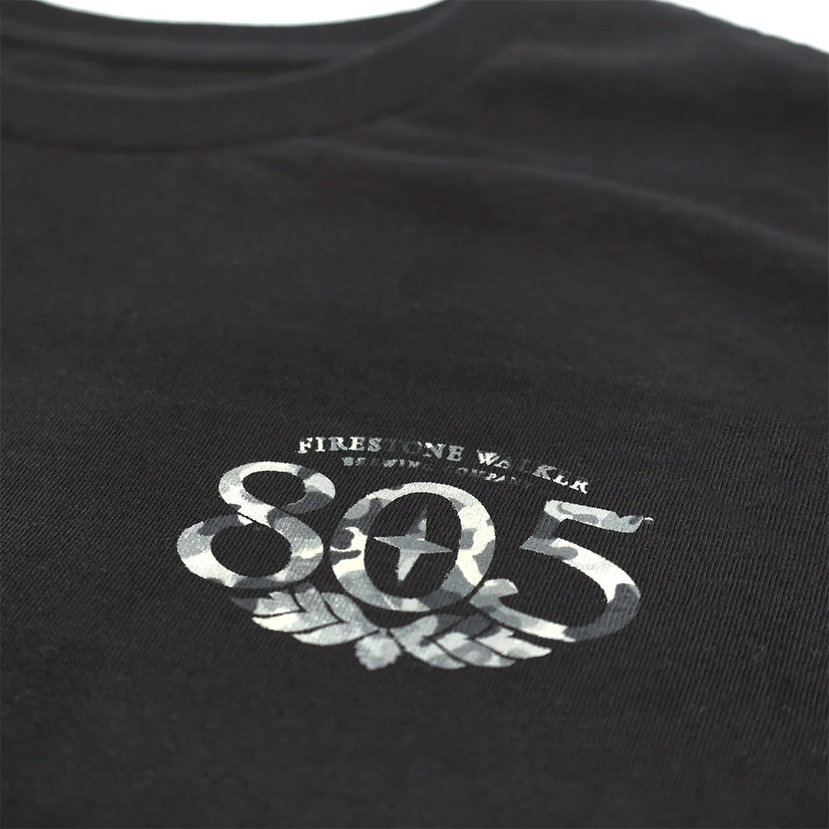 805 Premier Original Heavyweight Tee - Black/Camo