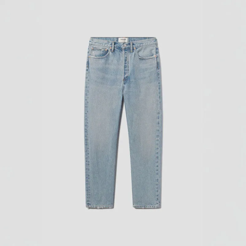 AGOLDE 90s Crop Loose Straight Leg Jeans in Force