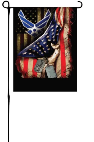 Air Force American Flag Garden Flag