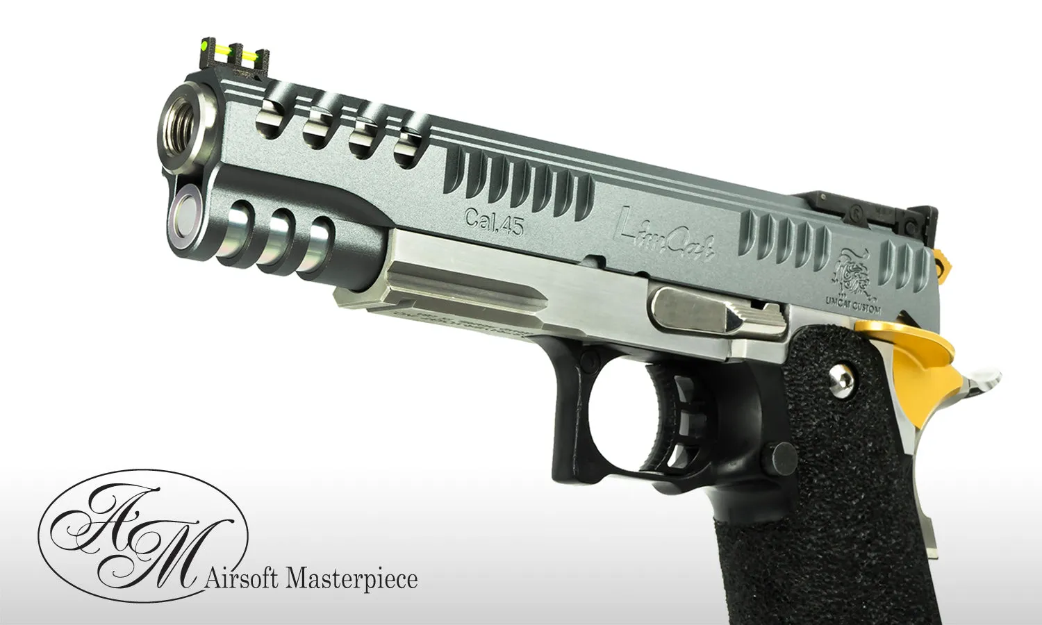 Airsoft Masterpiece “LimCat BattleCat” Slide for Hi-CAPA 5.1 (Gold)