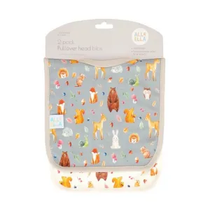 All4Ella Pullover Bibs, Forest