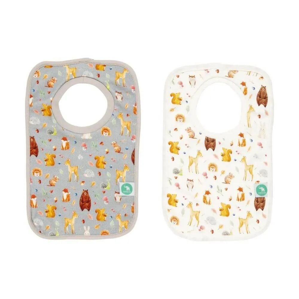 All4Ella Pullover Bibs, Forest