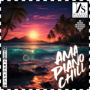 Amapiano Chill - Smooth Chill Grooves (WAV Samples - Loops)