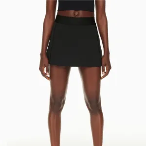 Aritzia TnaSLICK Court Micro Skirt Black Size XS