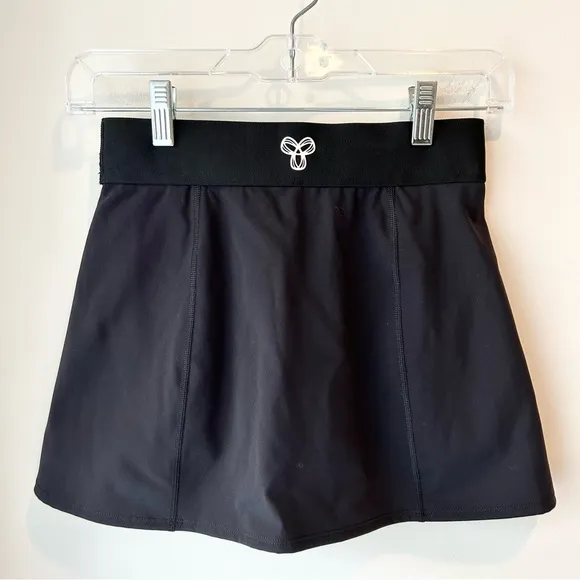 Aritzia TnaSLICK Court Micro Skirt Black Size XS