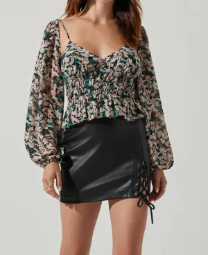 Astr - PRUDENCE FLORAL TOP