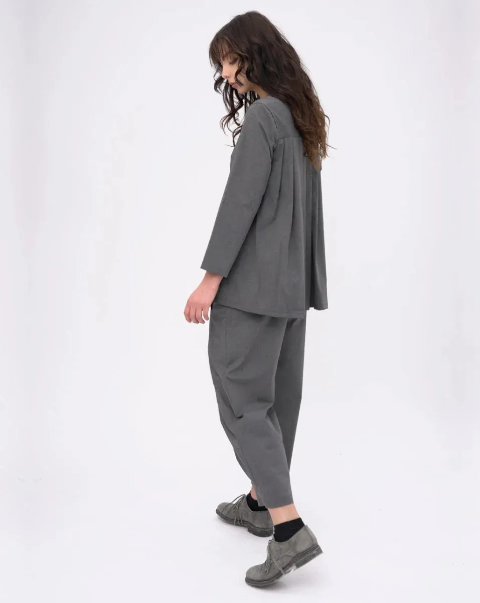 Baci - Rolled Up Capri Pant Charcoal  - 79199816