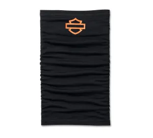 Bar & Shield Merino Neck Gaiter - Harley Black