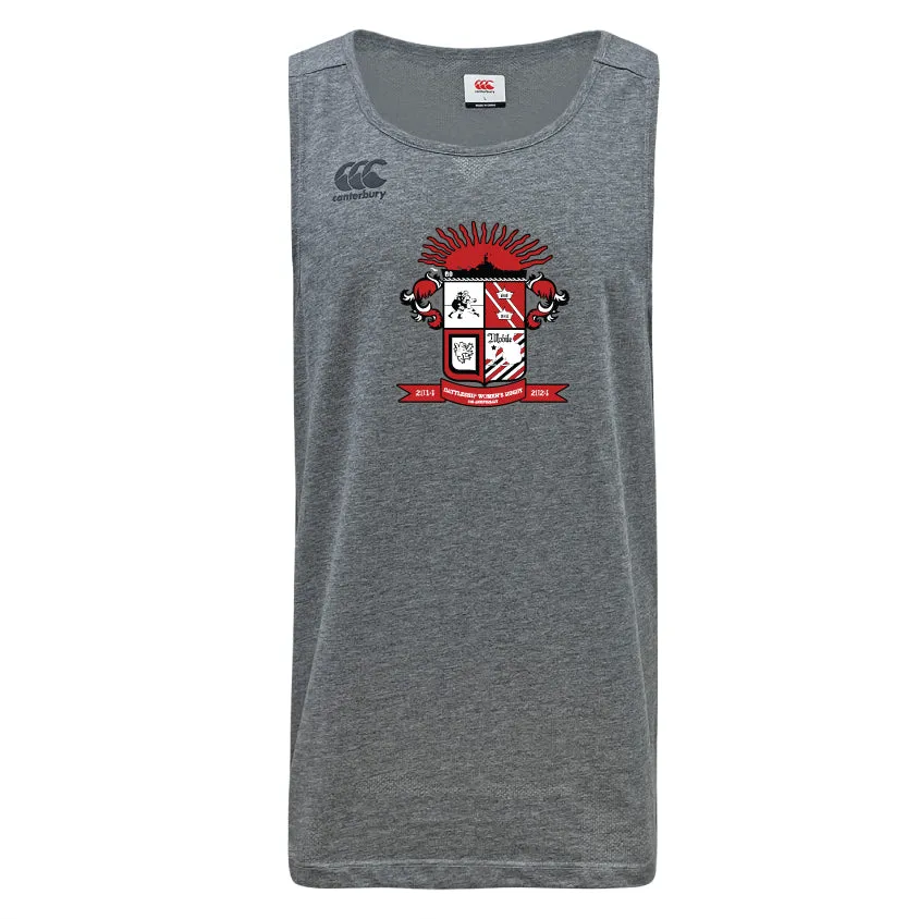 Battleship Women's Rugby Tempo Vapodri Singlet by Canterbury