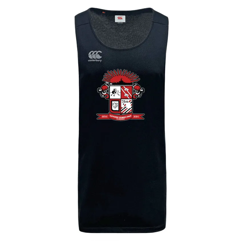 Battleship Women's Rugby Tempo Vapodri Singlet by Canterbury