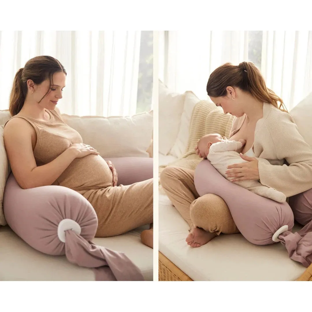 bbhugme® Pregnancy Pillow - Dusty Pink