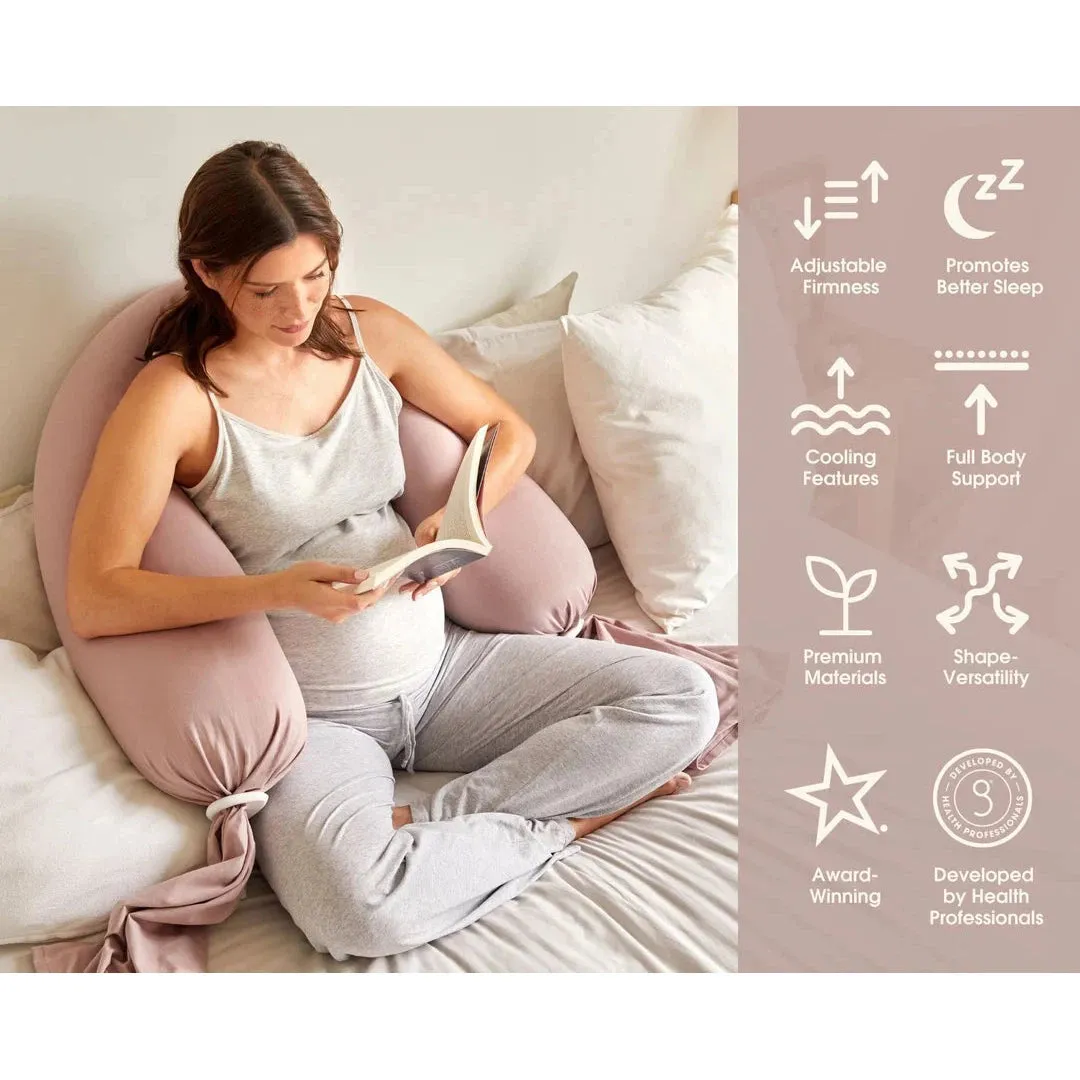 bbhugme® Pregnancy Pillow - Dusty Pink