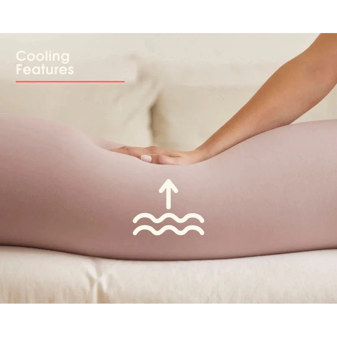 bbhugme® Pregnancy Pillow - Dusty Pink