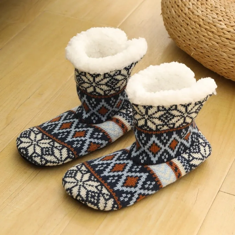 Best Gift-Women's Winter Indoor Non-Slip Thermal Floor Socks