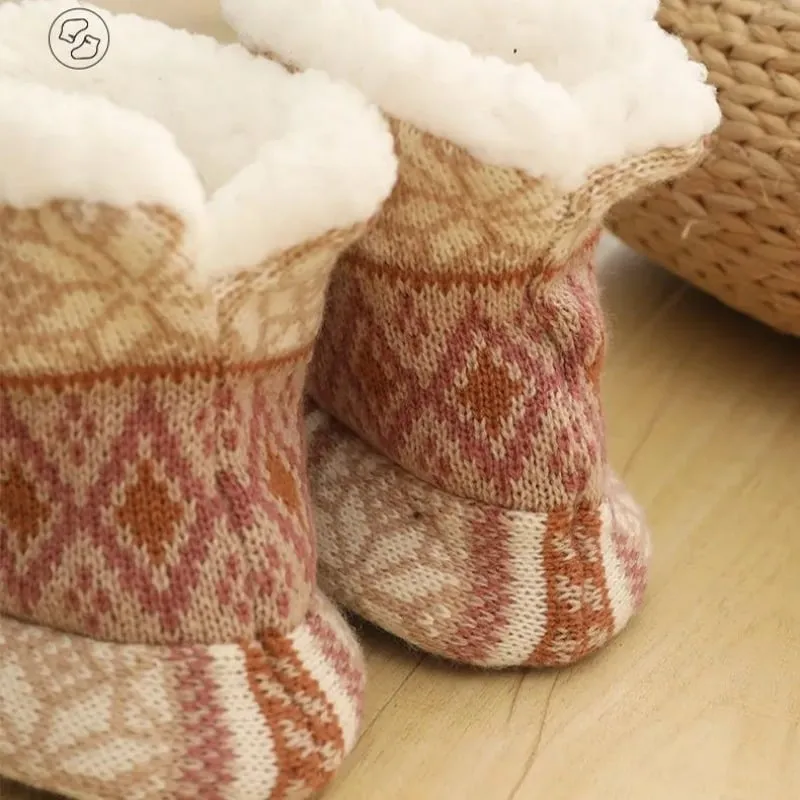 Best Gift-Women's Winter Indoor Non-Slip Thermal Floor Socks
