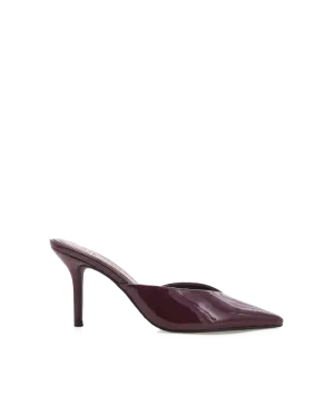 Billini Karey Pump Mule - Mulberry Patent