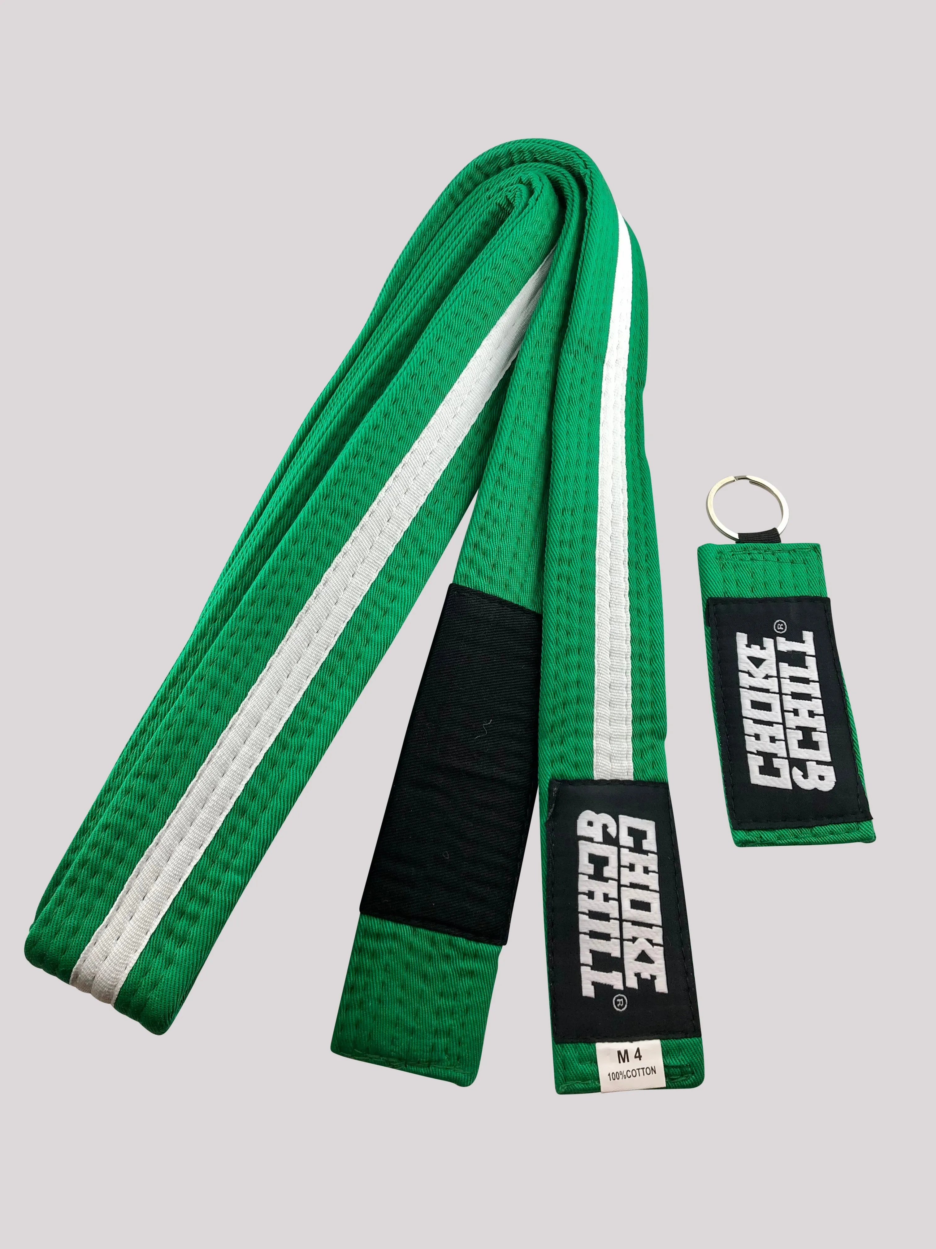 BJJ Kids Belt - Green White