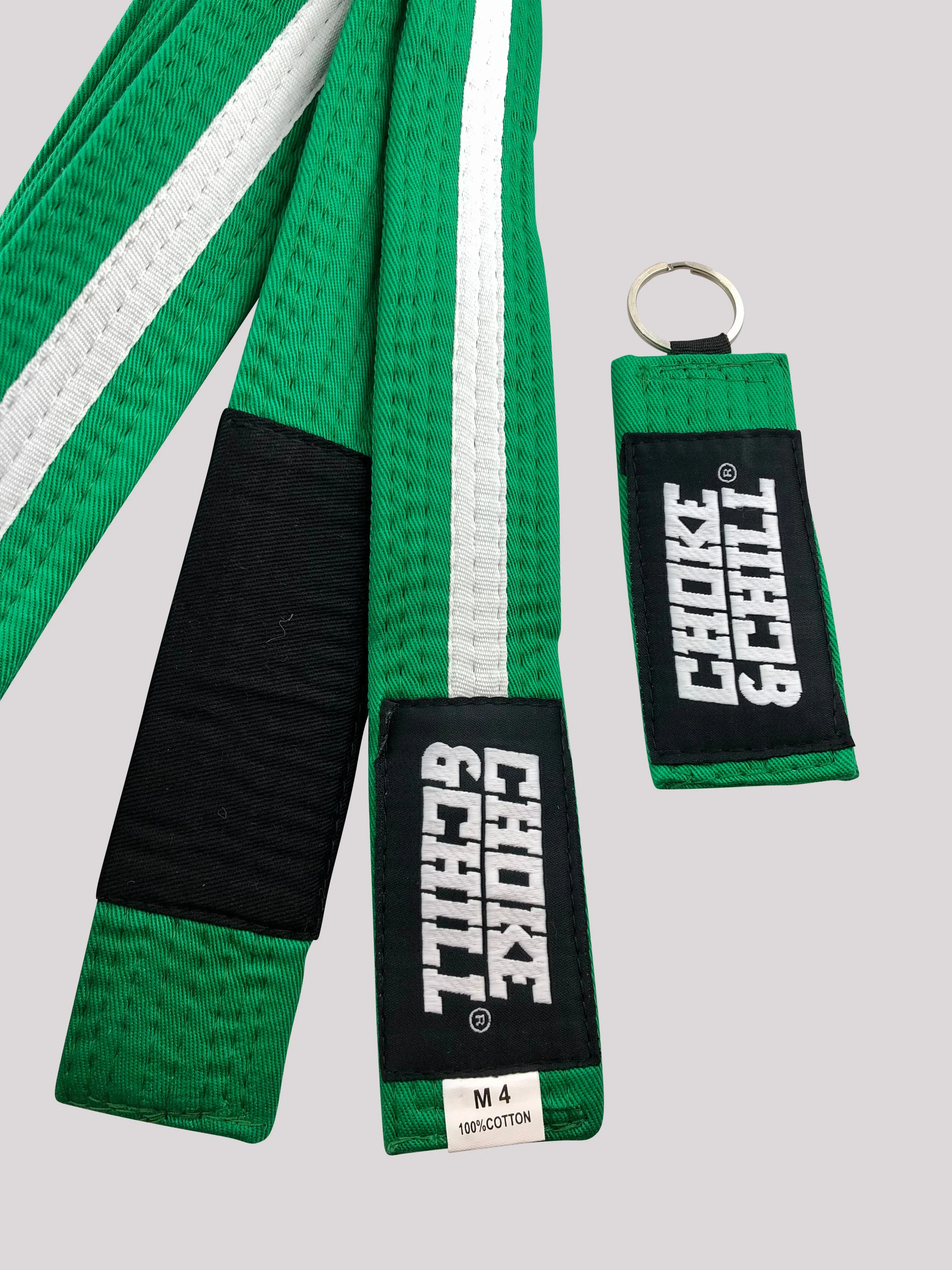 BJJ Kids Belt - Green White