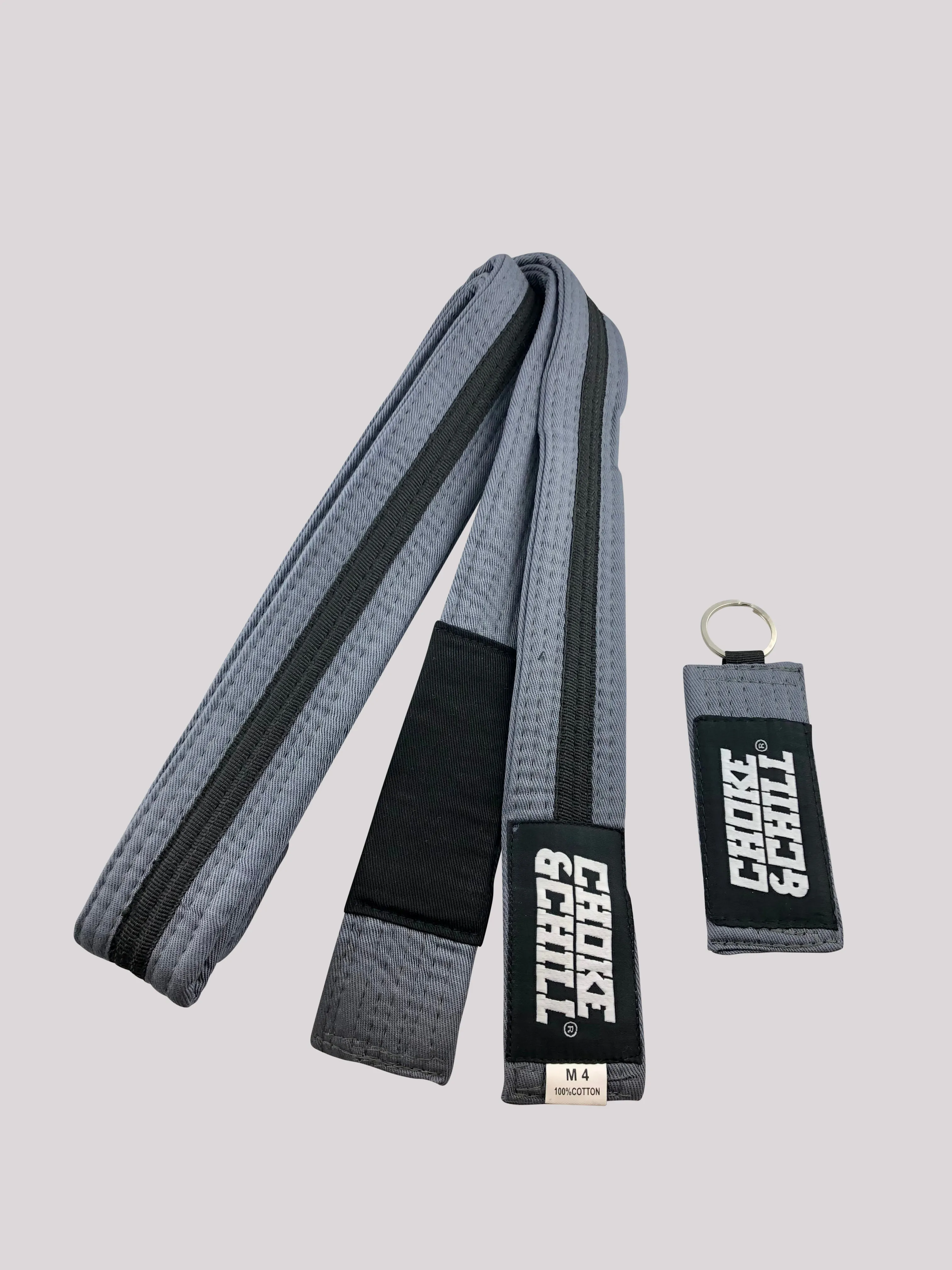 BJJ Kids Belt - Grey Black