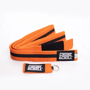 BJJ Kids Belt - Orange Black