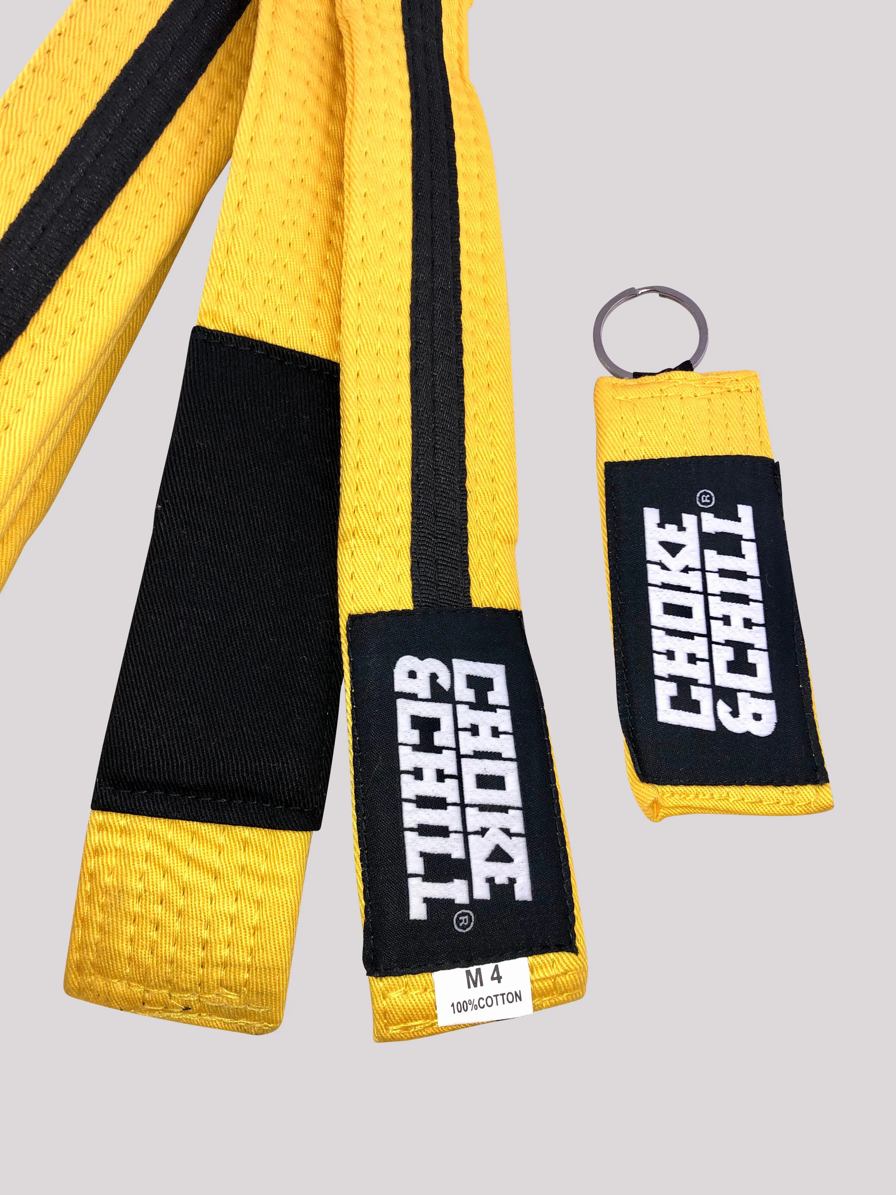 BJJ Kids Belt - Yellow Black