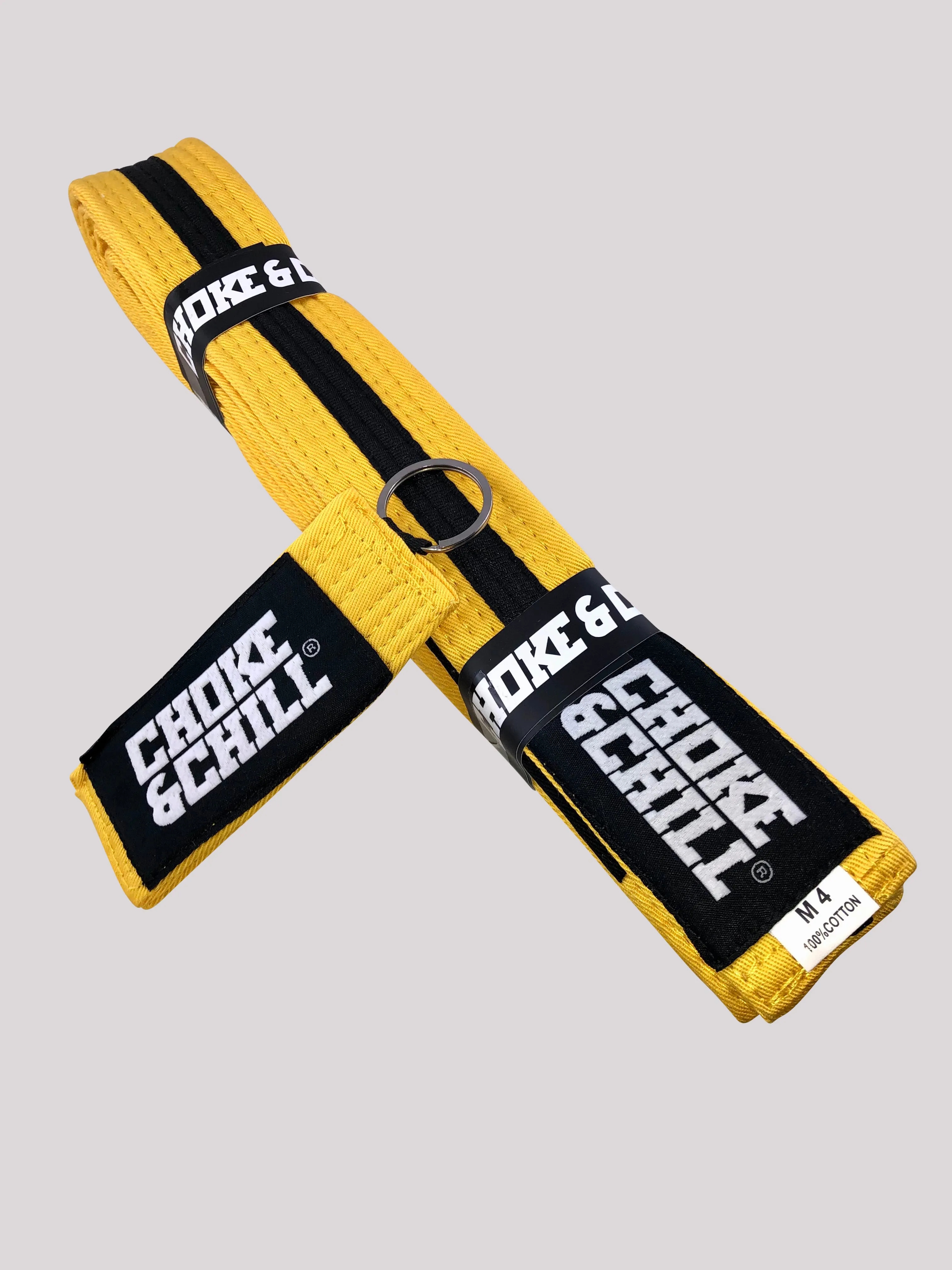 BJJ Kids Belt - Yellow Black