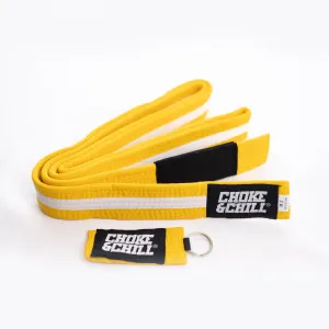 BJJ Kids Belt - Yellow White