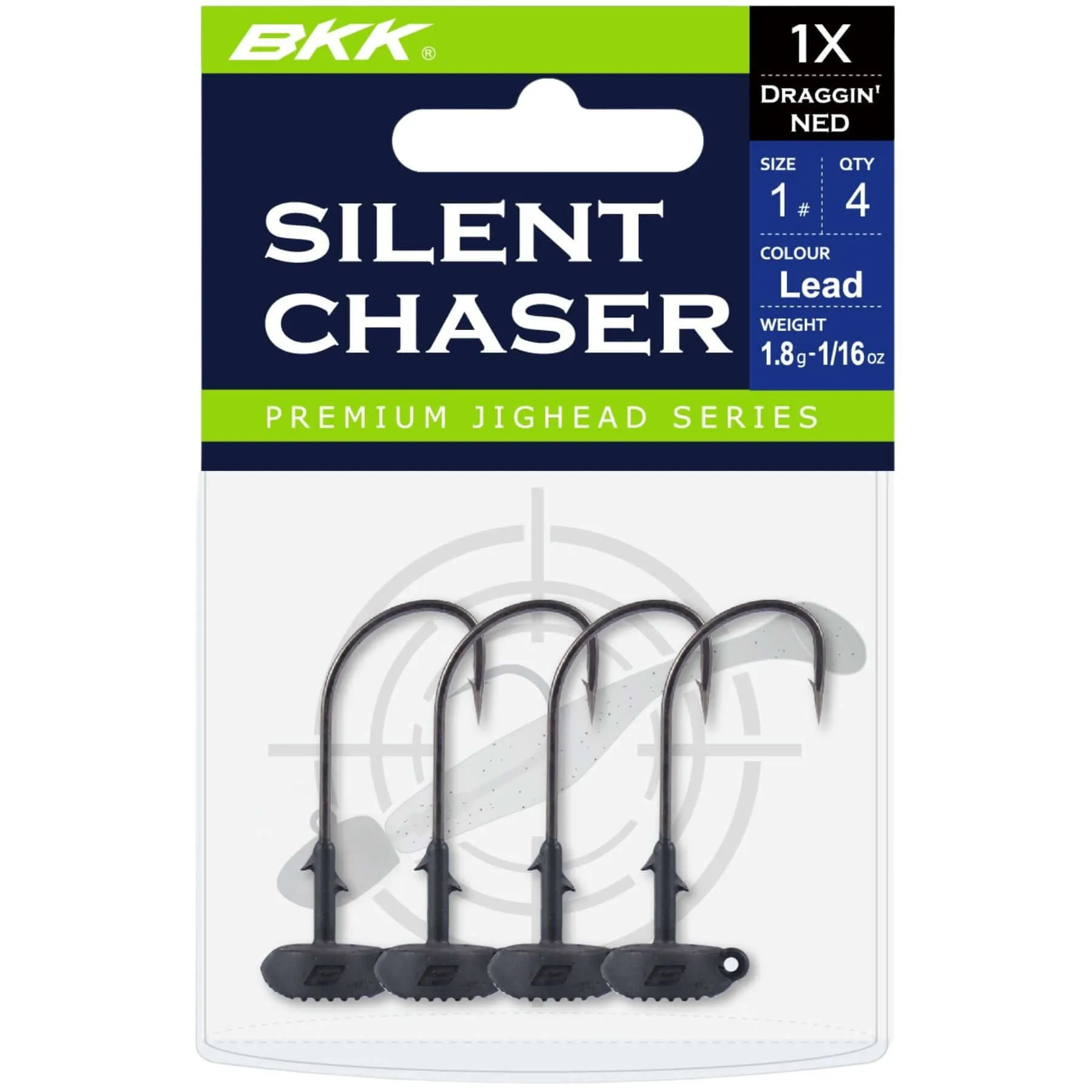 BKK Silent Chaser - Draggin' NED Jigipää | Black