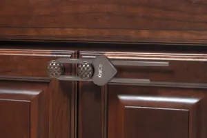 Cabinet Slide Latch - Brown