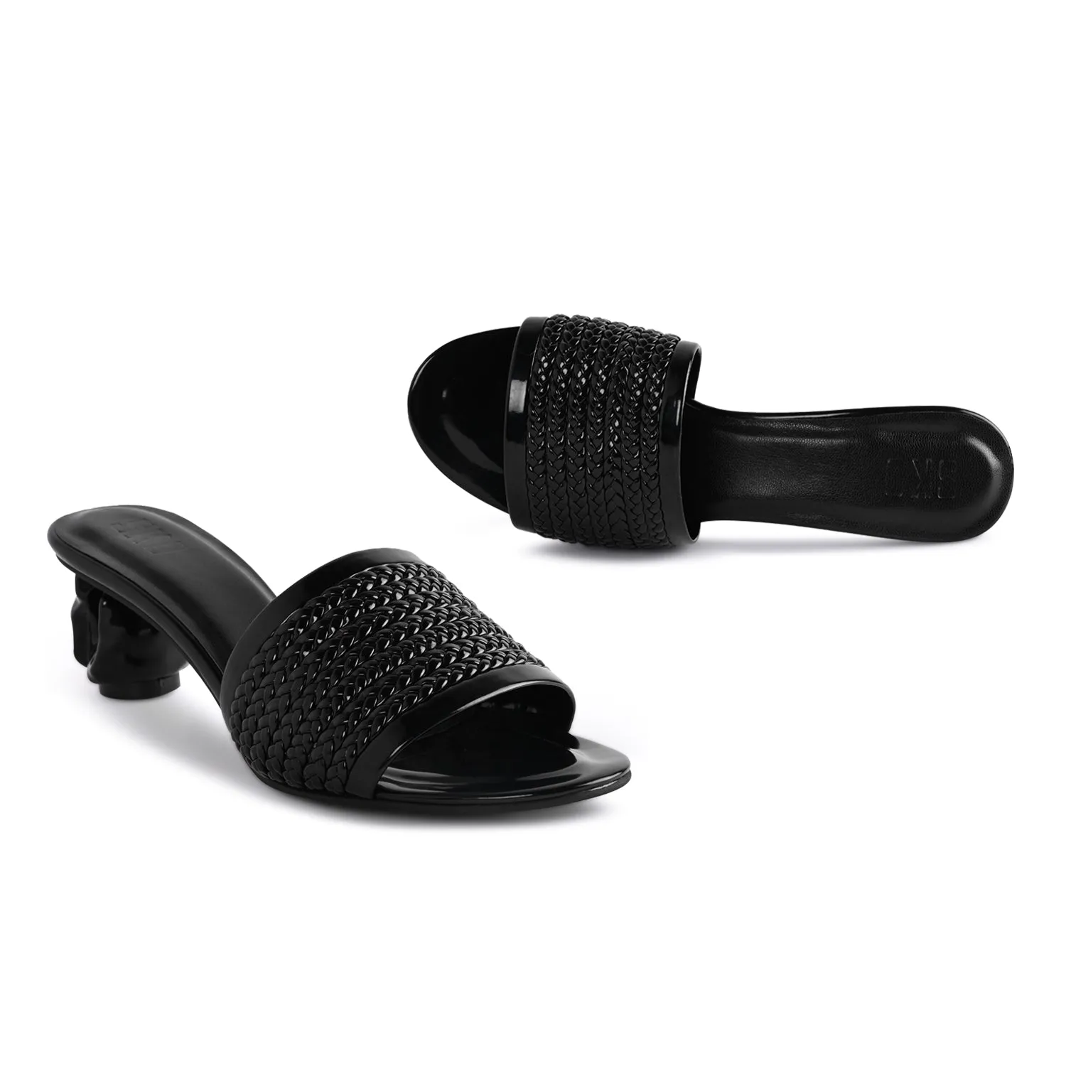 Camilla Black Heels For Women