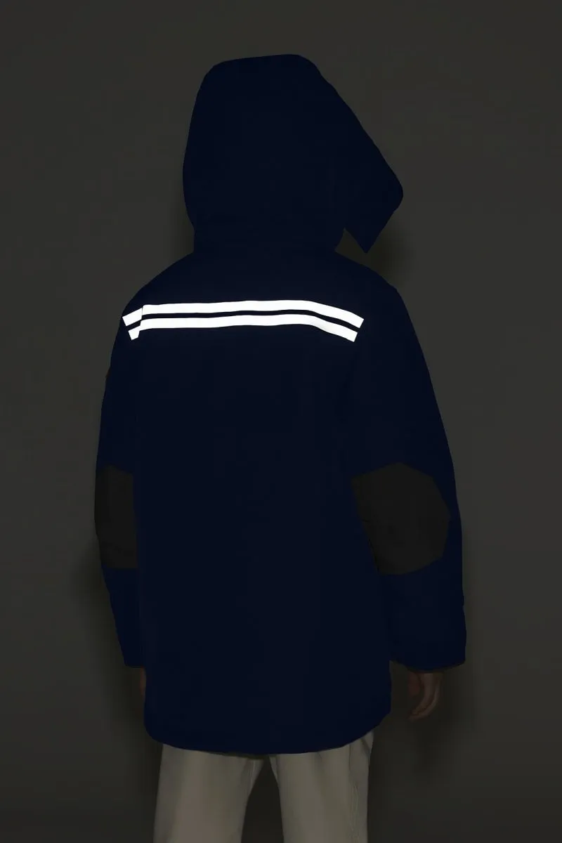 Canada Goose Youth Logan Parka - Atlantic Navy No Fur