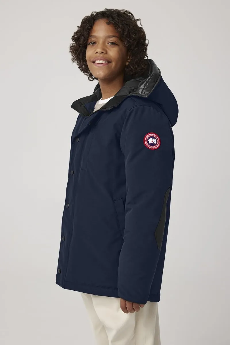 Canada Goose Youth Logan Parka - Atlantic Navy No Fur