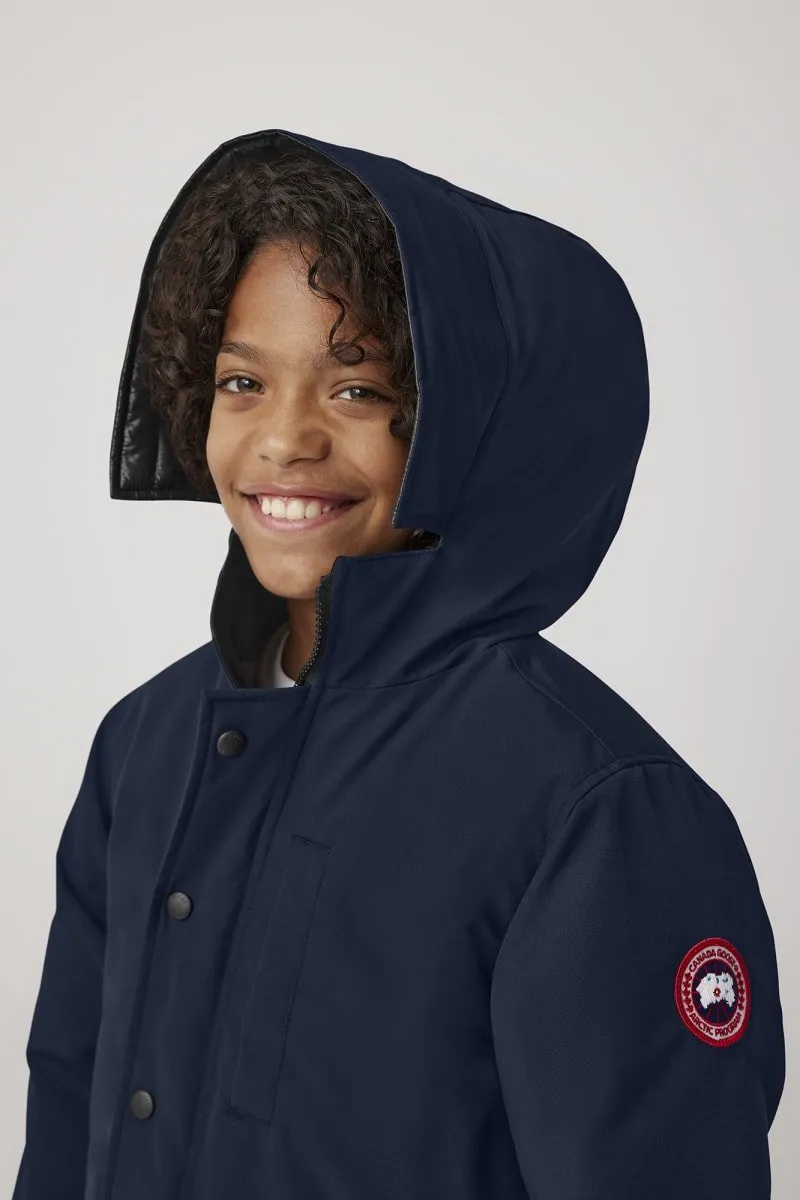 Canada Goose Youth Logan Parka - Atlantic Navy No Fur