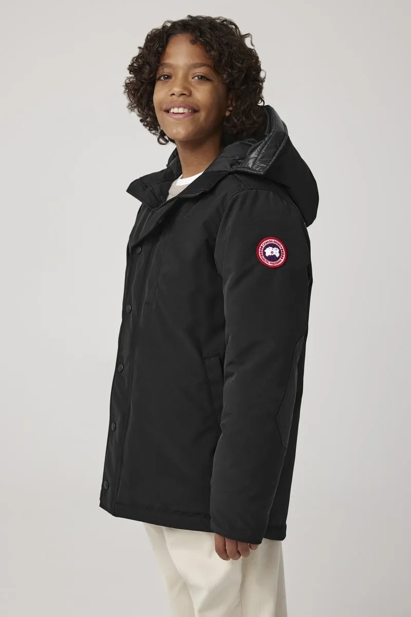 Canada Goose Youth Logan Parka - Black No Fur