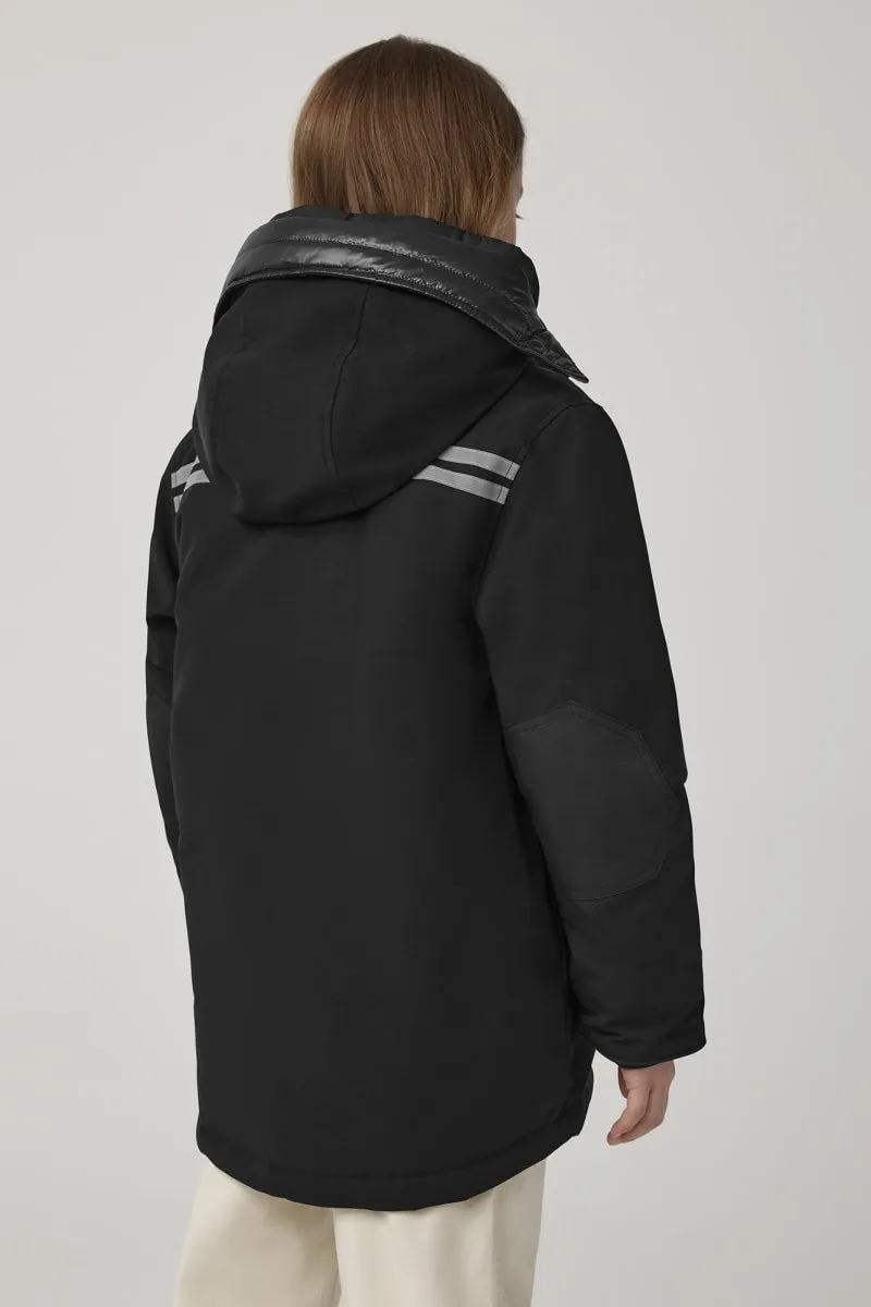 Canada Goose Youth Logan Parka - Black No Fur