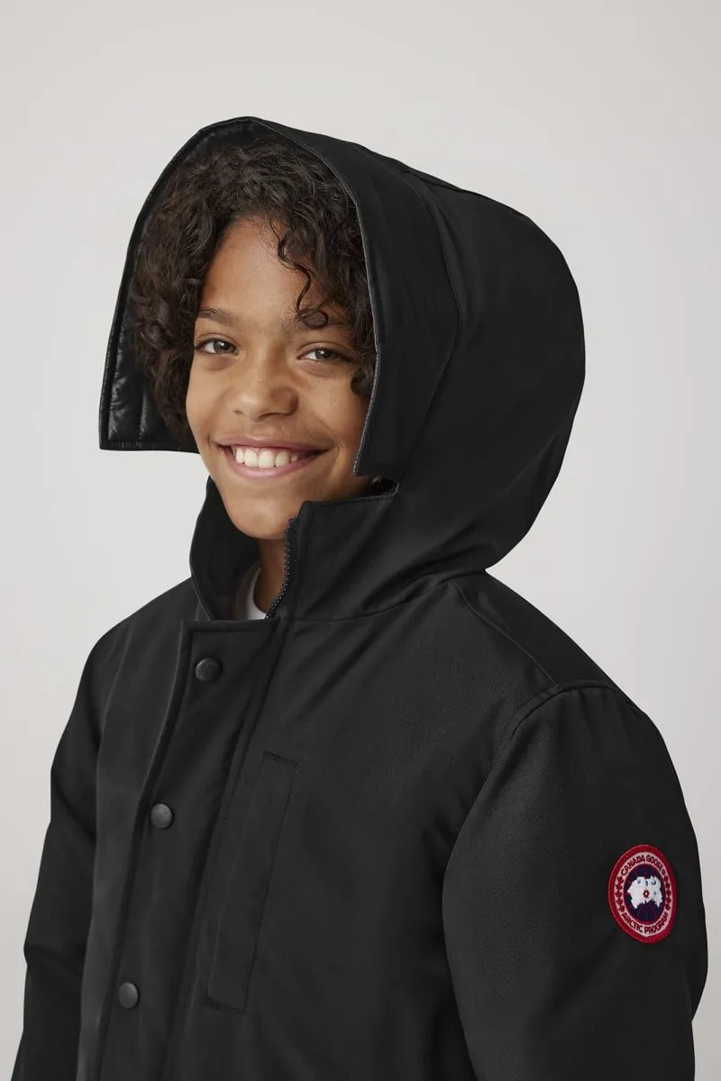 Canada Goose Youth Logan Parka - Black No Fur