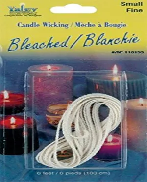 Candle Crafting Small Flat Braid Candle Wick, 6-Feet