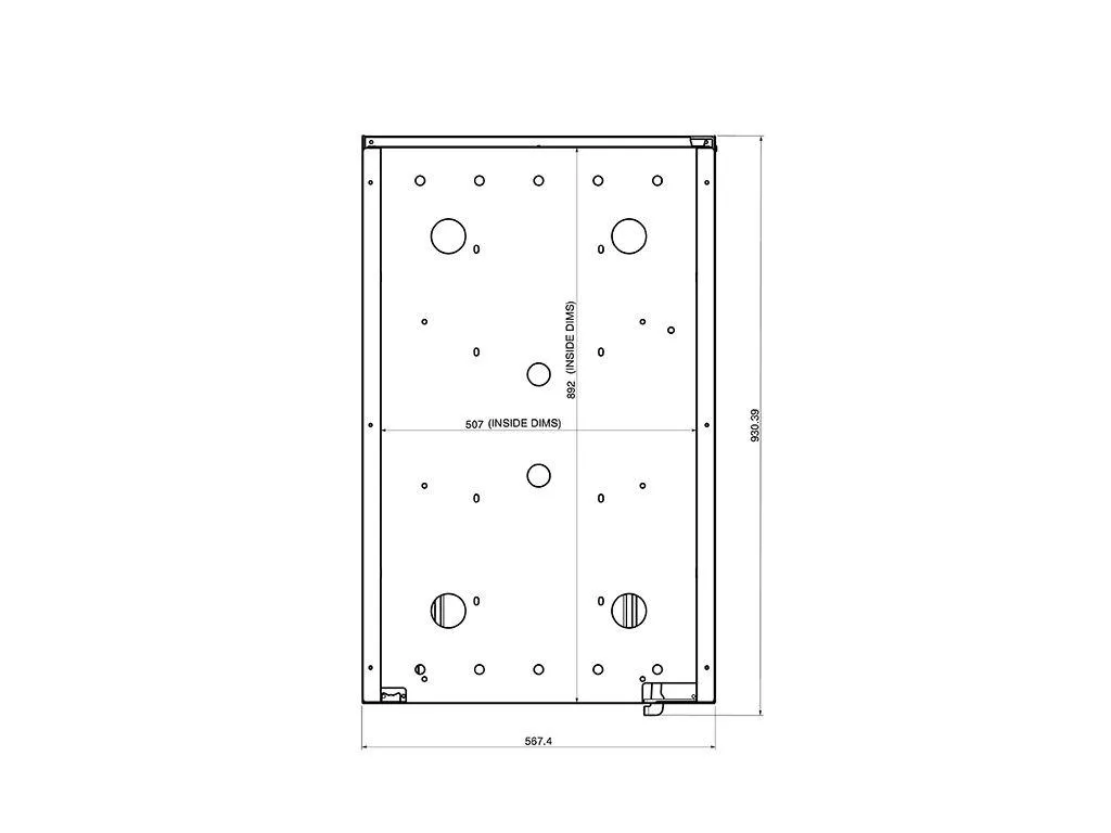 Cargo Slide / Fridge Slide - Large - 75L