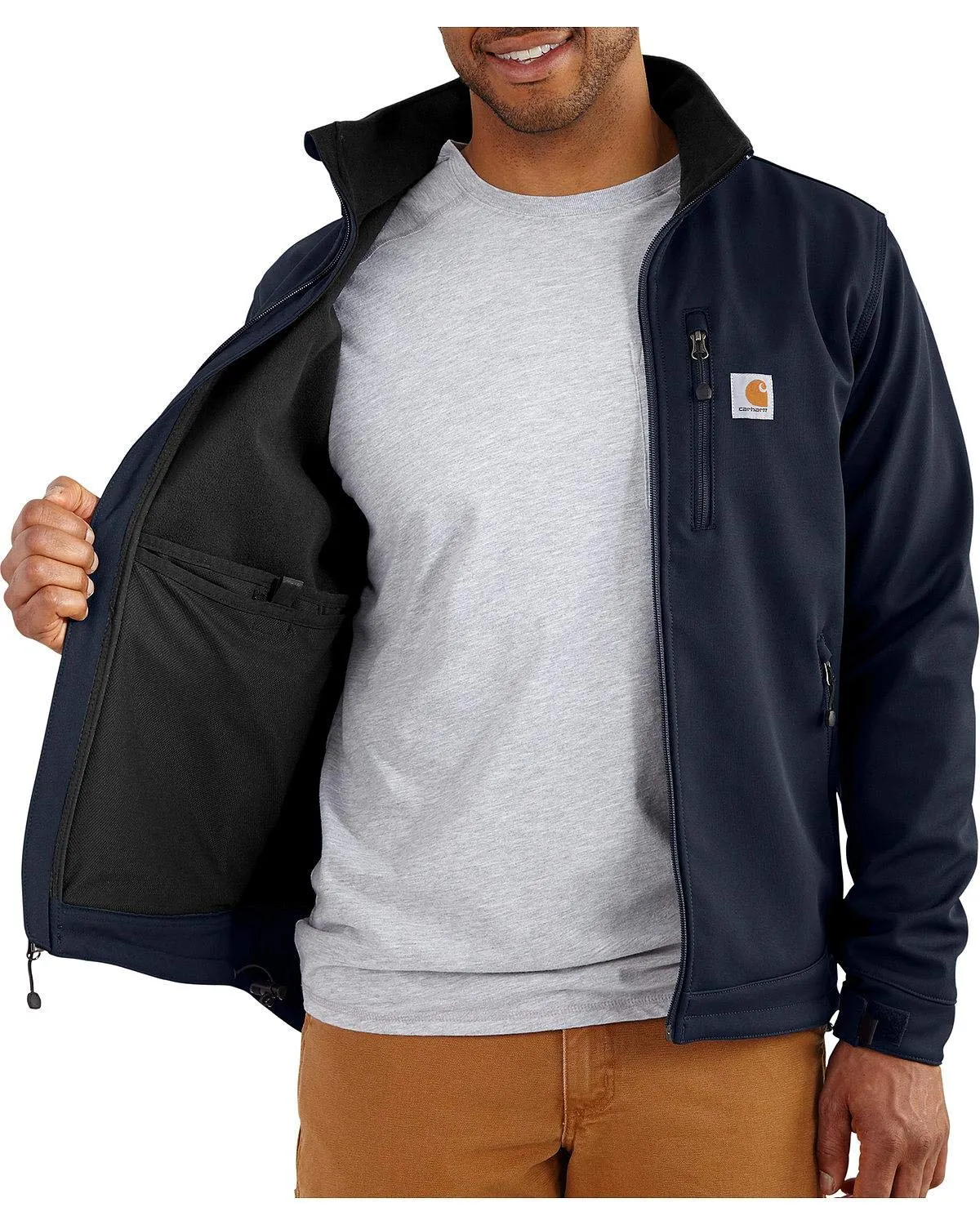 Carhartt Men's Rain Defender Relaxed Fit Heavyweight Softshell Jacket