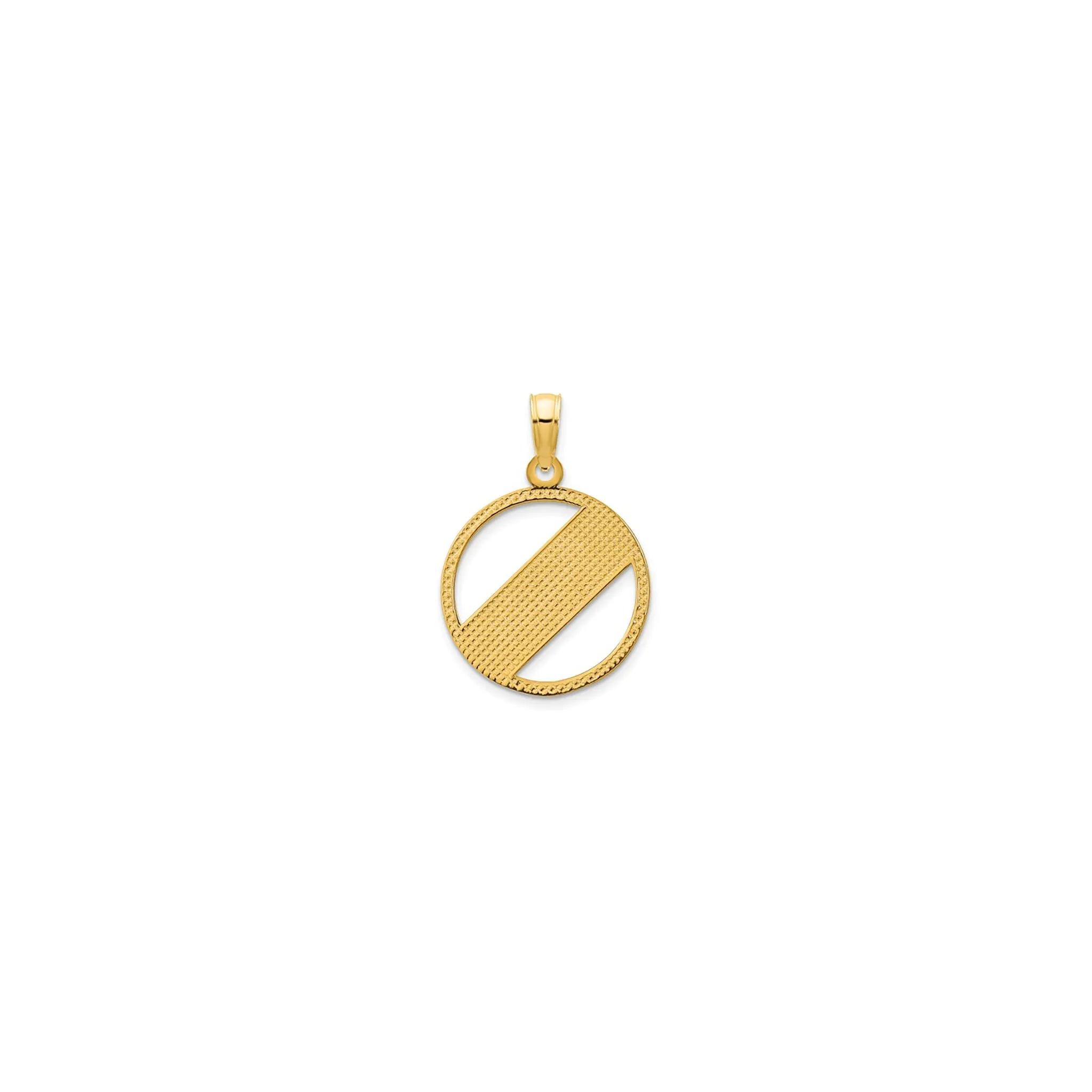 Chill Regal Round Medallion Pendant (14K)